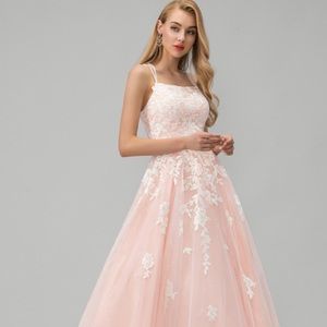 Pink Floral Prom/Formal Dress